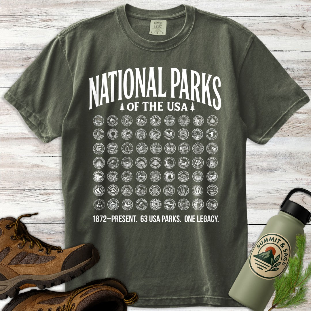 All 63 National Parks T-Shirt