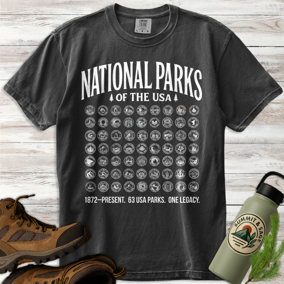 All 63 National Parks T-Shirt