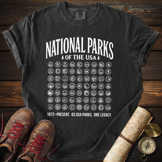 All 63 National Parks T-Shirt