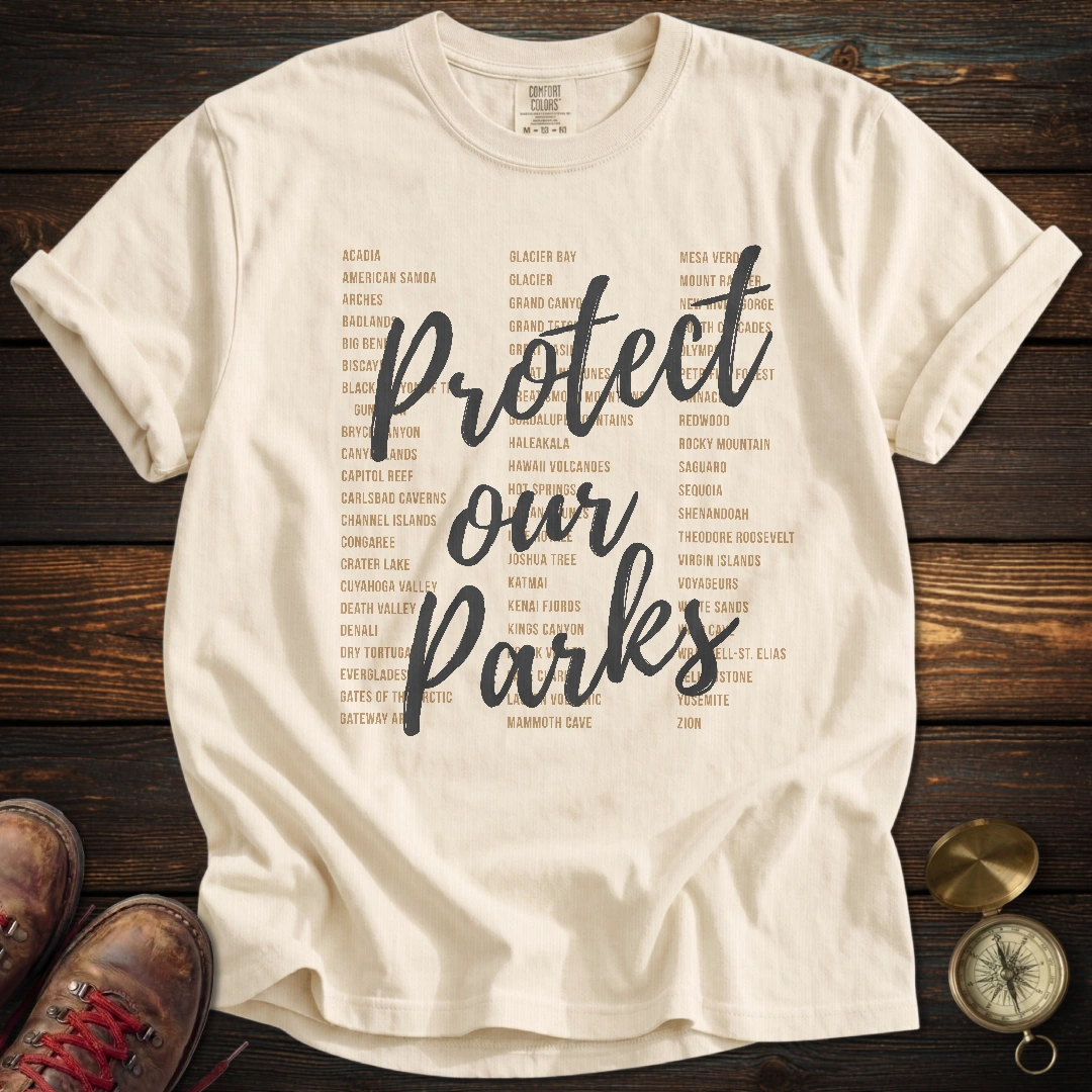 Protect our Parks Earth Tones T-Shirt