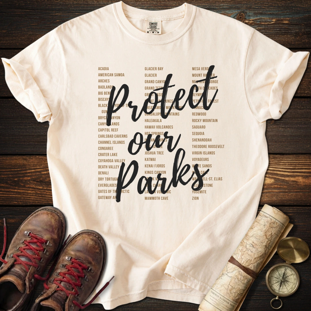 Protect our Parks Earth Tones T-Shirt