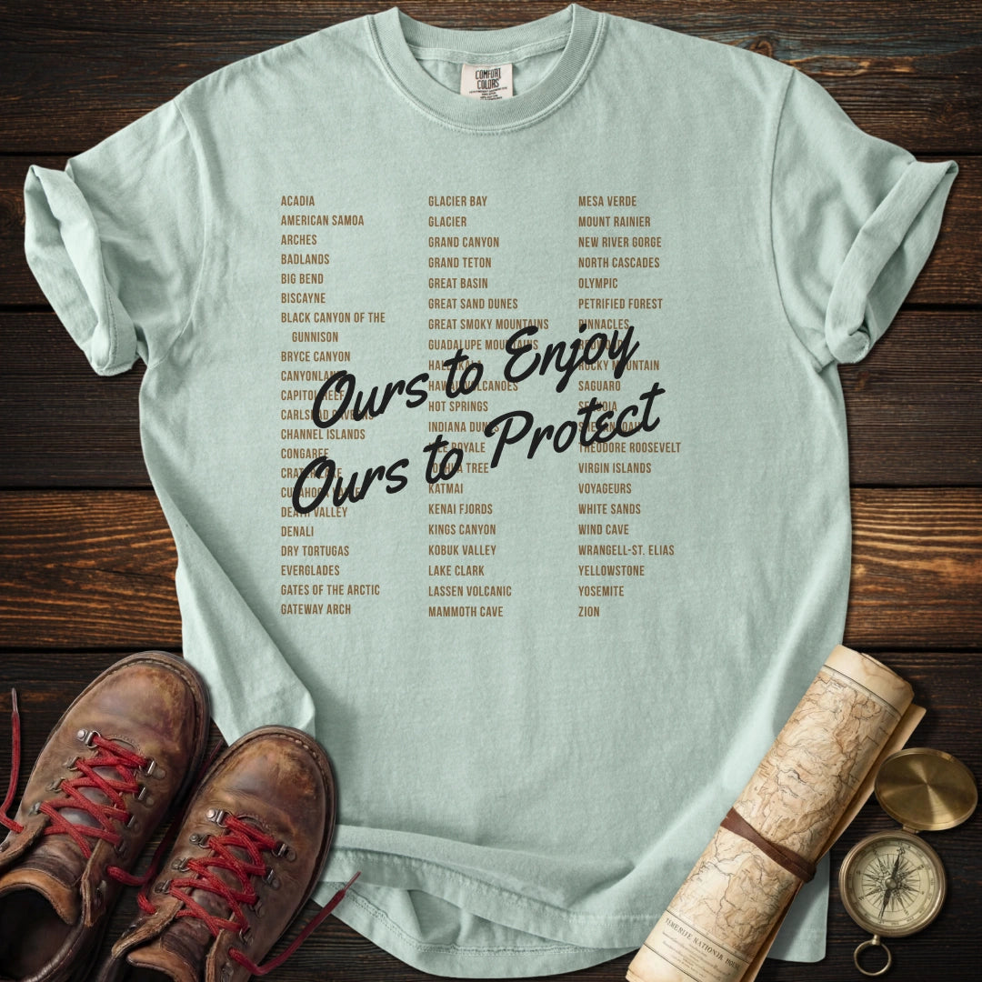 Enjoy Protect 63 Park List T-Shirt
