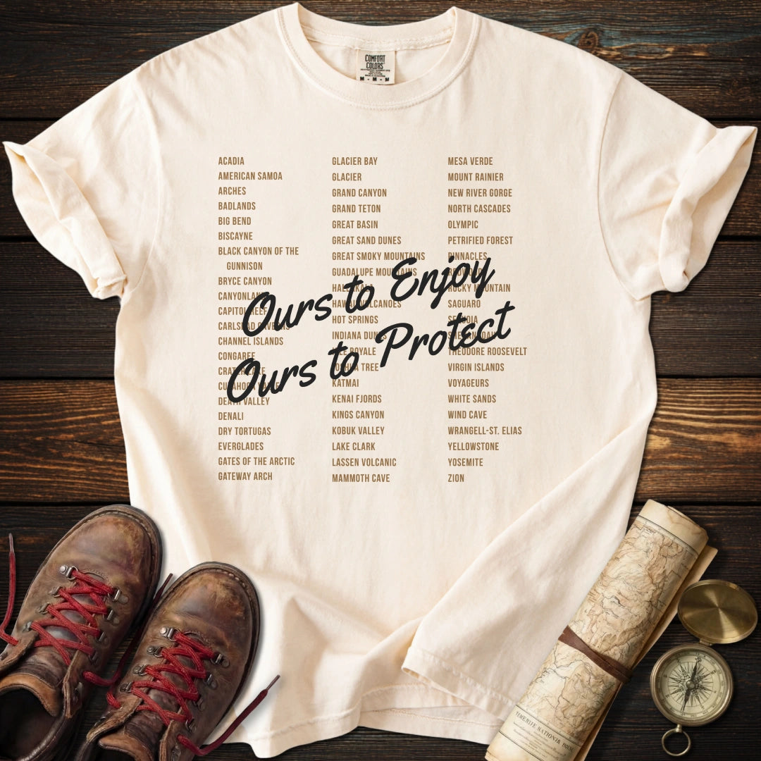 Enjoy Protect 63 Park List T-Shirt