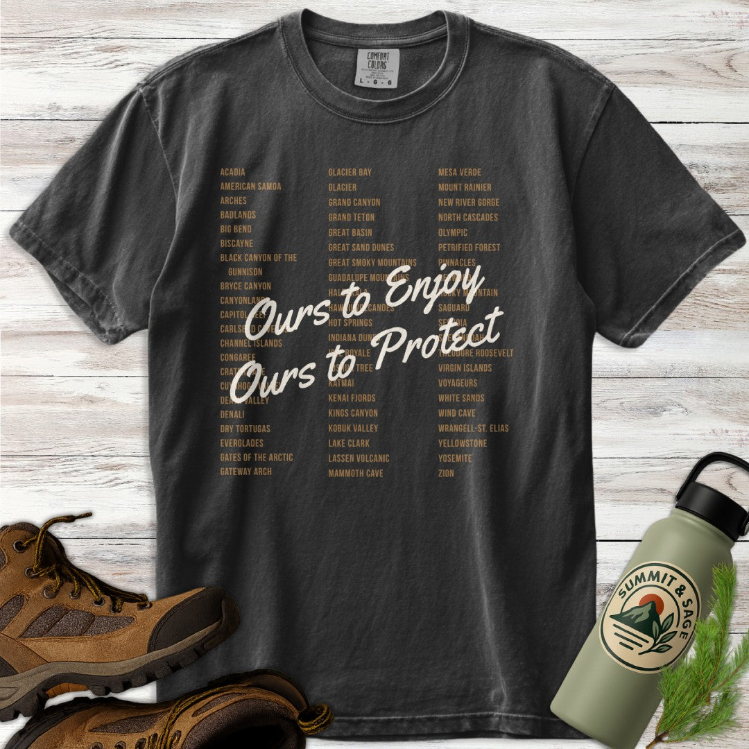 Enjoy Protect 63 Park List T-Shirt