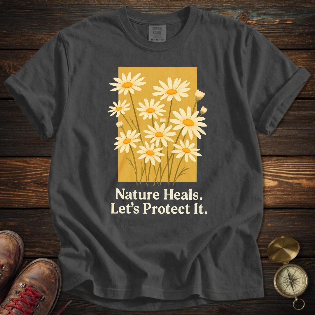 Nature Heals Let's Protect T-Shirt