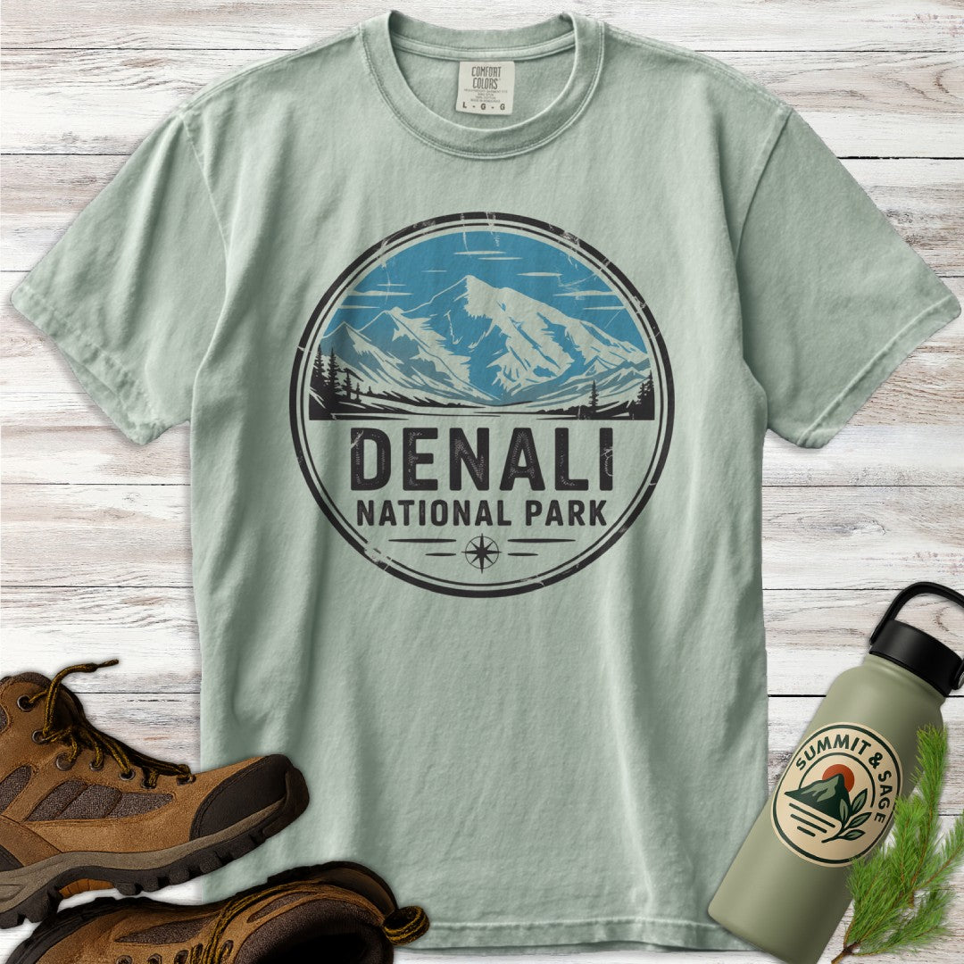 Denali National Park Badge T-Shirt