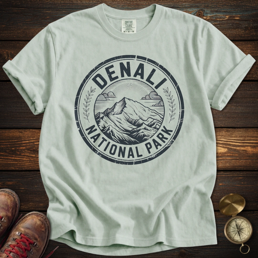 Denali National Park Badge T-Shirt