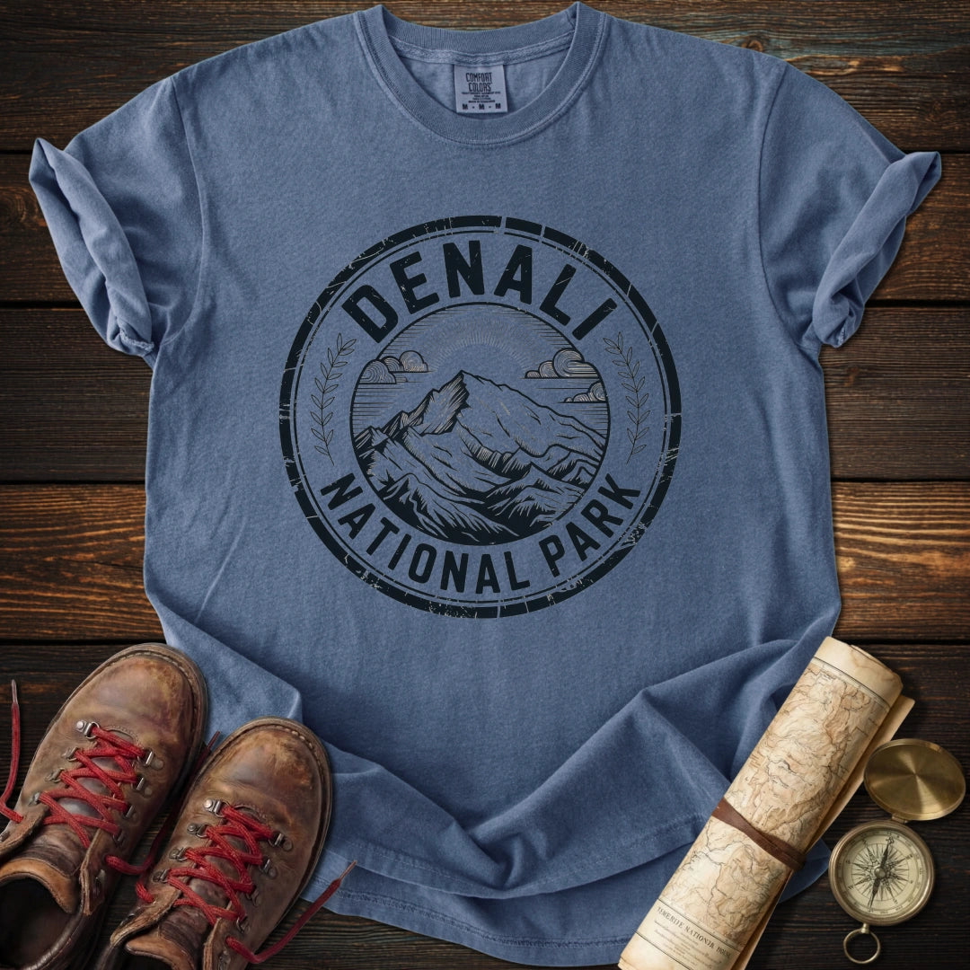 Denali National Park Badge T-Shirt