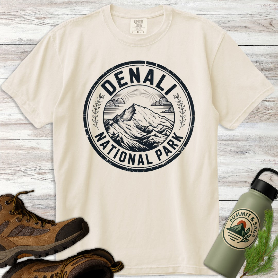 Denali National Park Badge T-Shirt