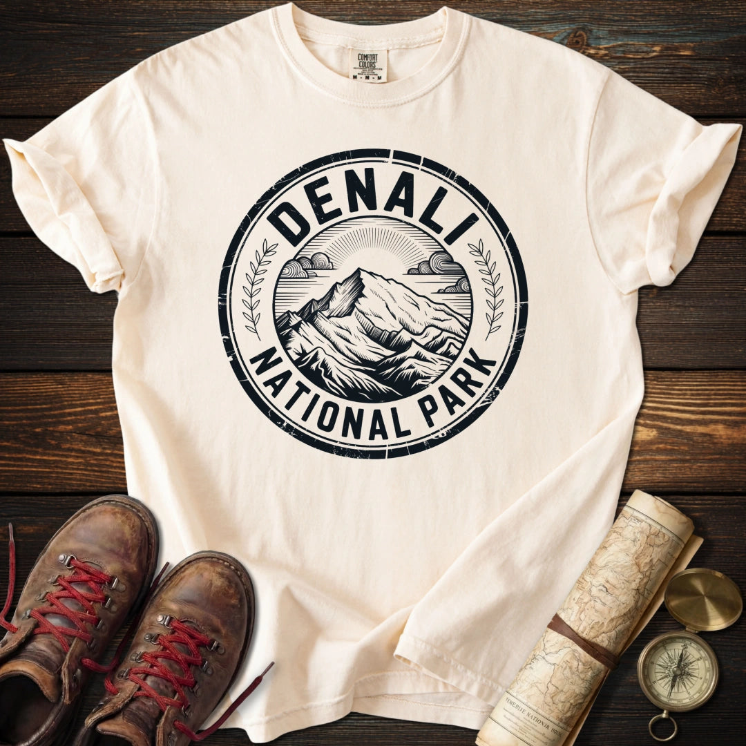 Denali National Park Badge T-Shirt