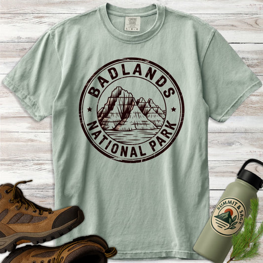 Badlands National Park Badge T-Shirt