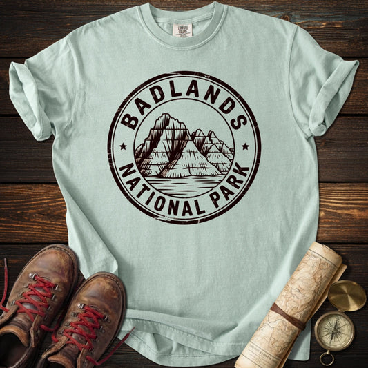 Badlands National Park Badge T-Shirt