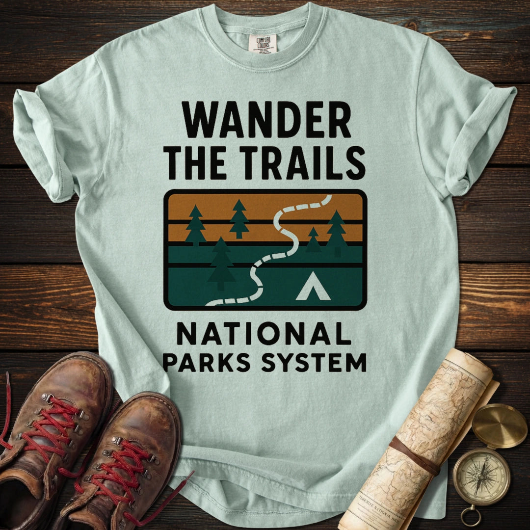 Wander Trails National Parks T-Shirt