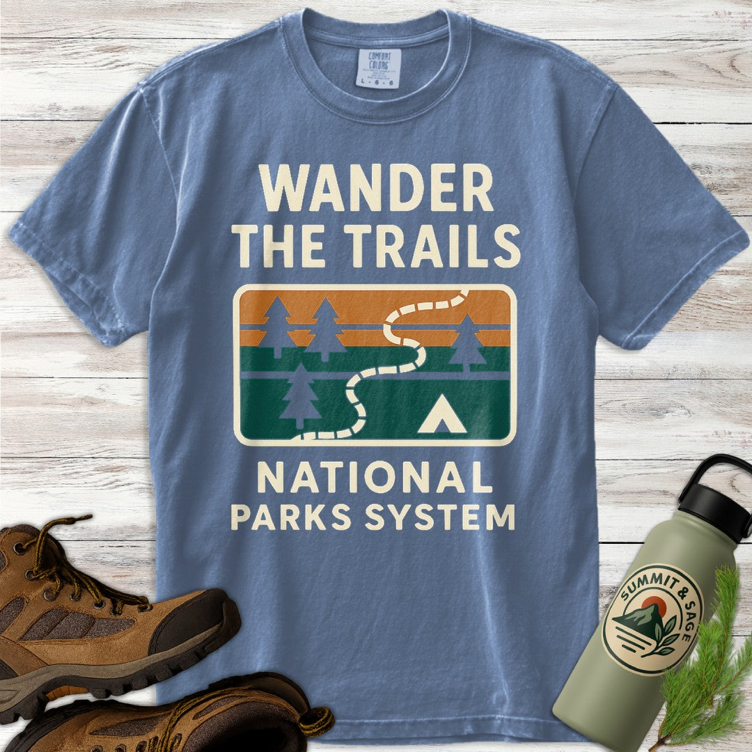 Wander Trails National Parks T-Shirt