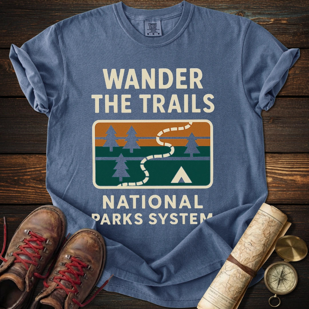 Wander Trails National Parks T-Shirt