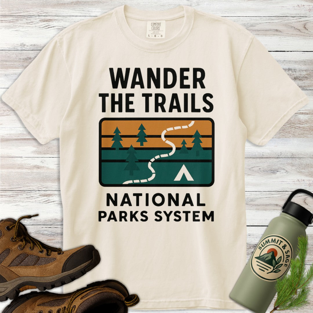 Wander Trails National Parks T-Shirt