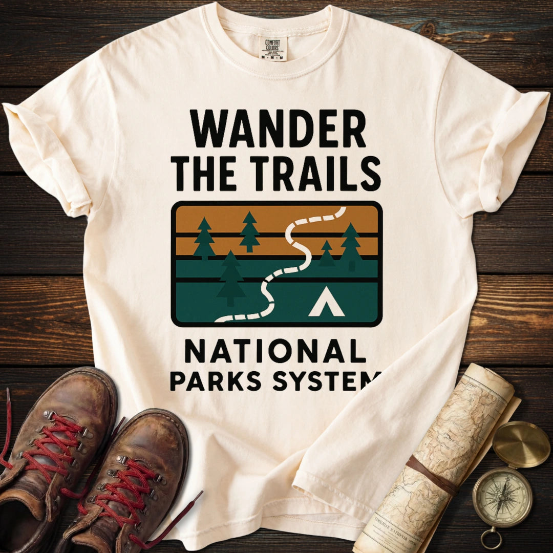 Wander Trails National Parks T-Shirt