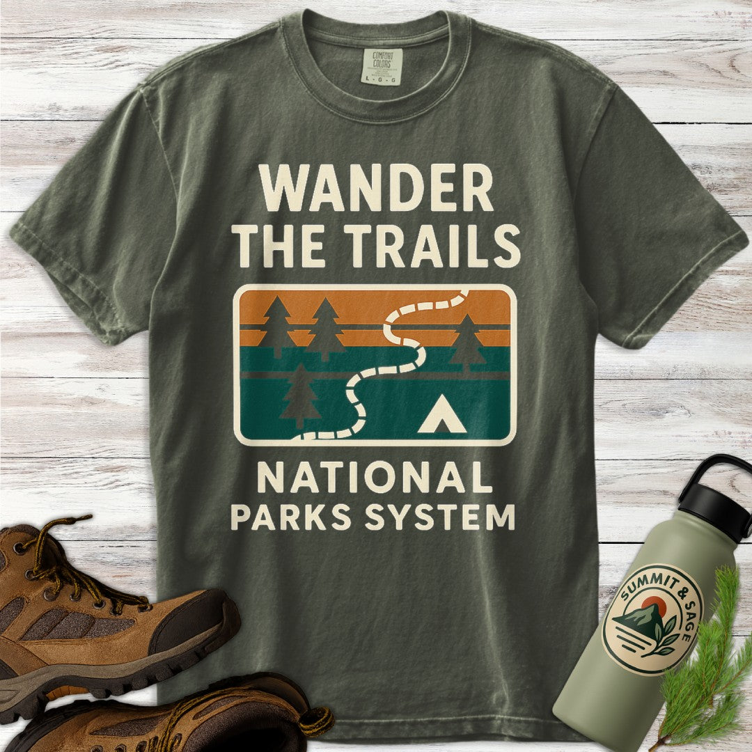 Wander Trails National Parks T-Shirt