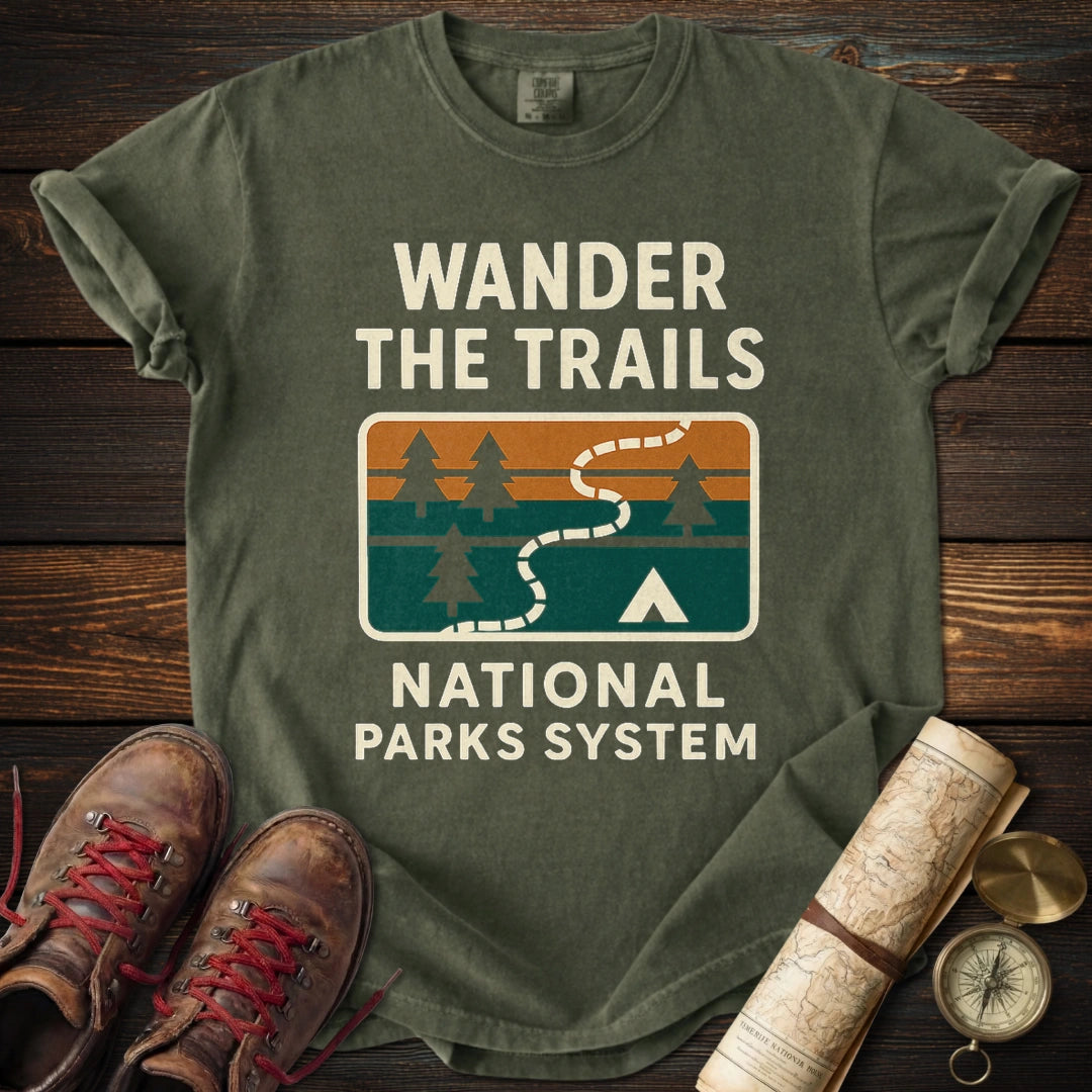 Wander Trails National Parks T-Shirt