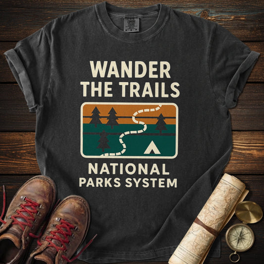 Wander Trails National Parks T-Shirt