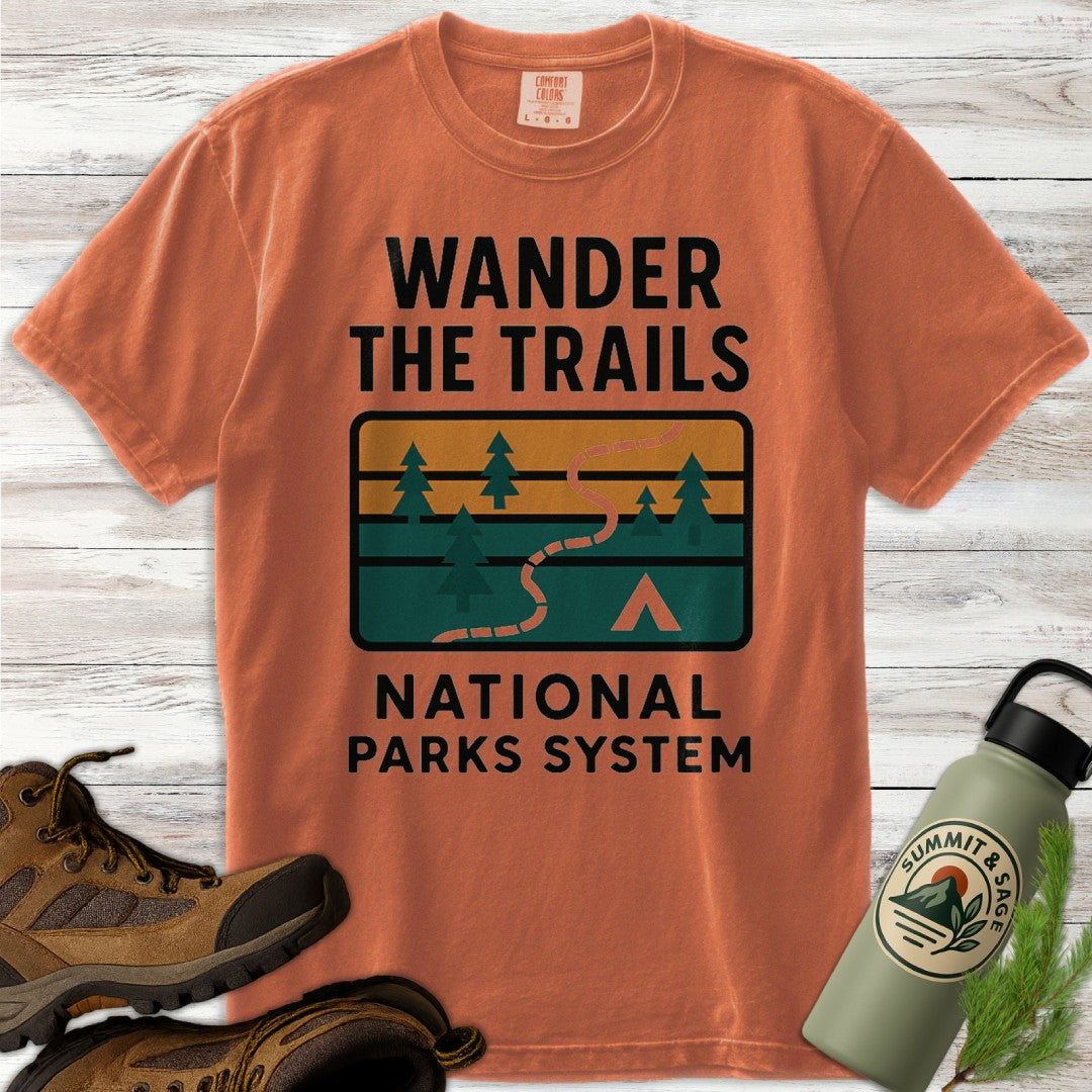 Wander Trails National Parks T-Shirt