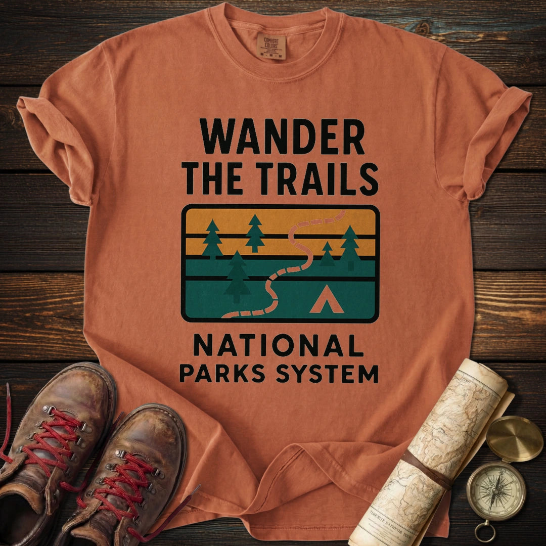 Wander Trails National Parks T-Shirt