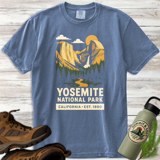 Yosemite National Park Graphic T-Shirt