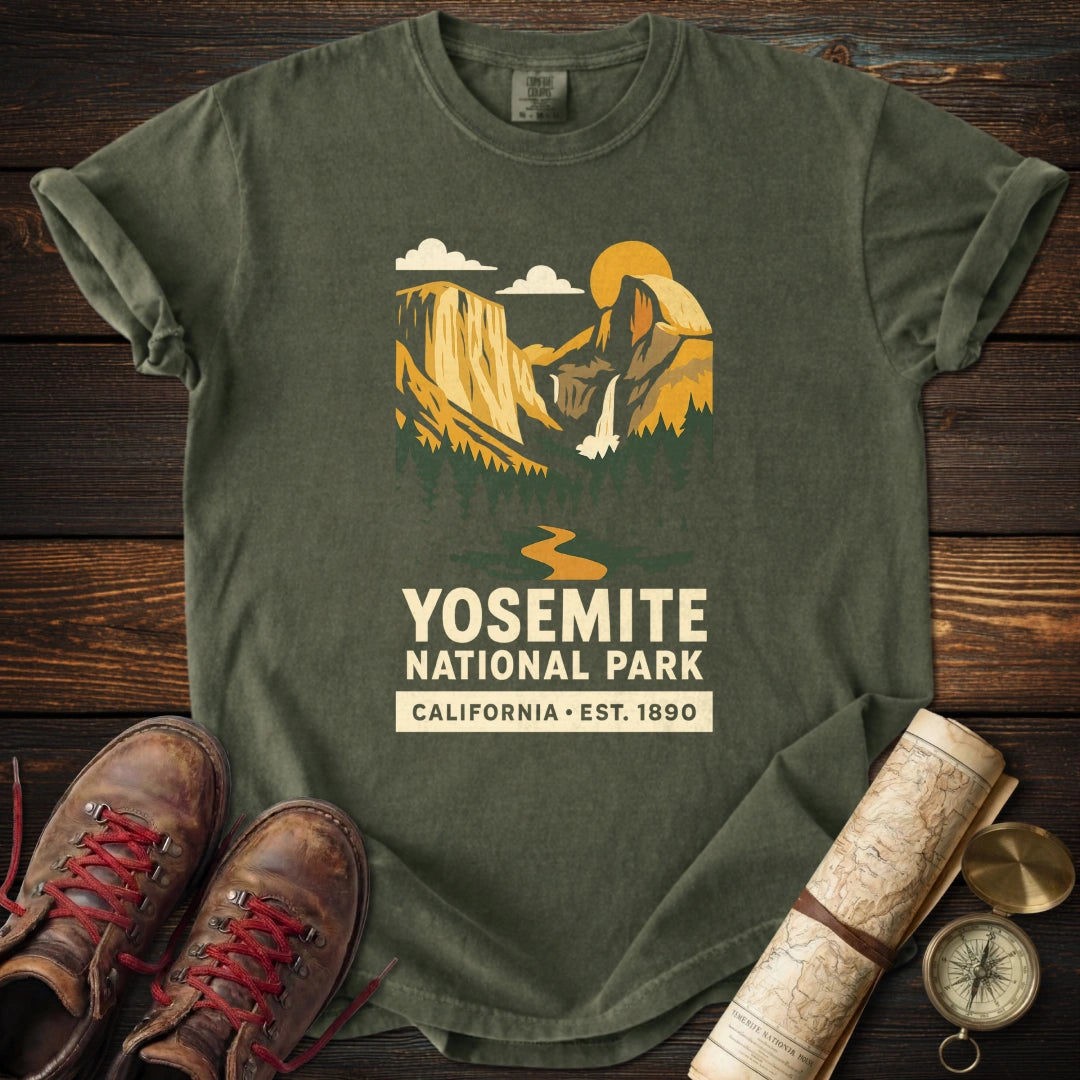 Yosemite National Park Graphic T-Shirt