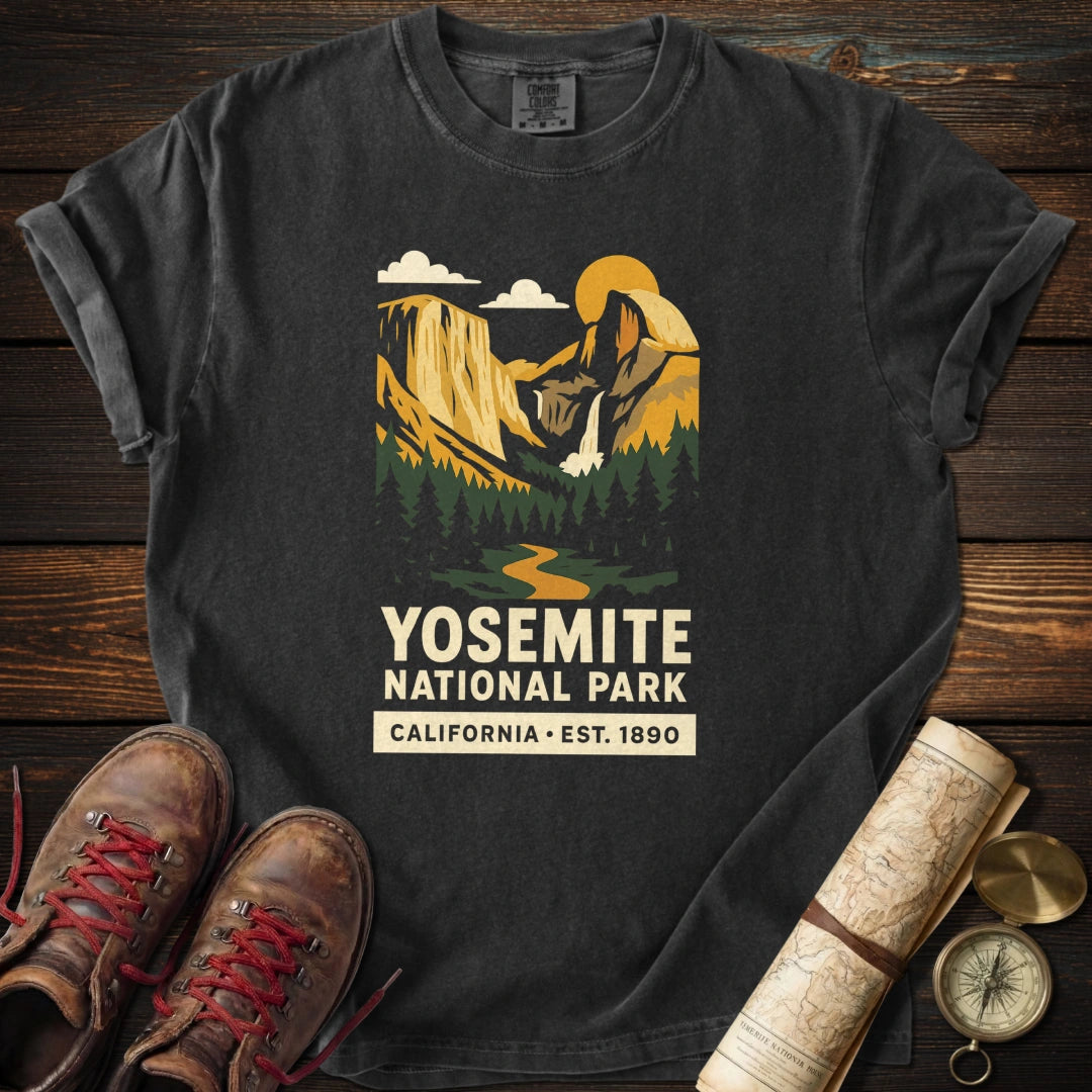 Yosemite National Park Graphic T-Shirt