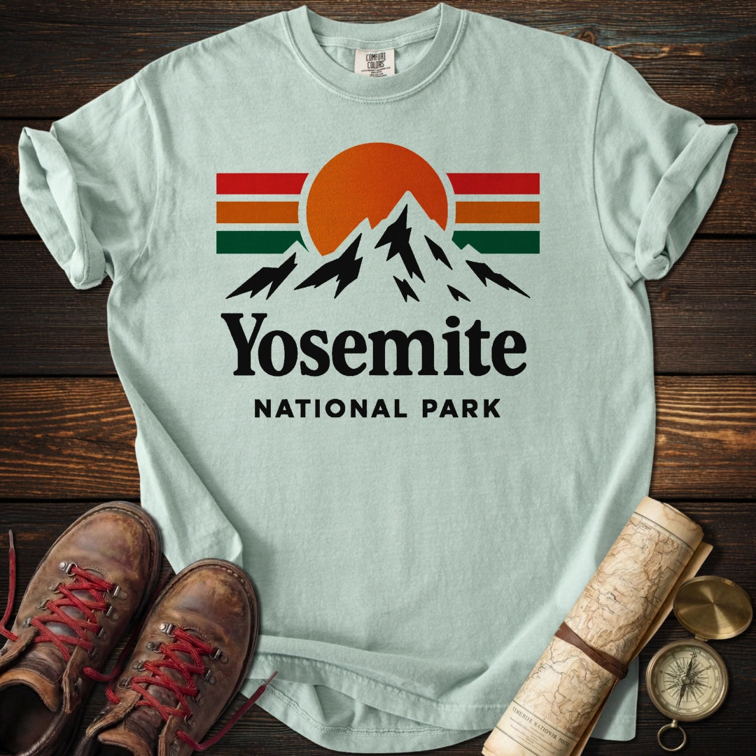 Yosemite National Park Colorful T-Shirt