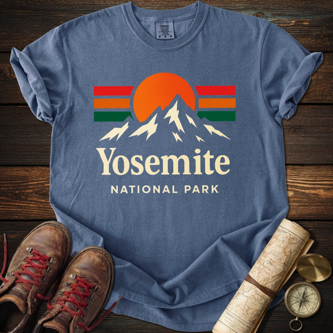 Yosemite National Park Colorful T-Shirt