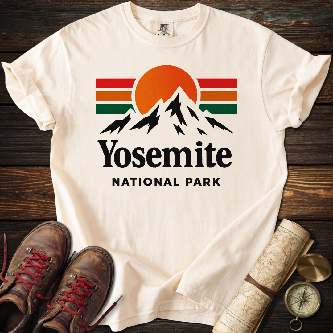 Yosemite National Park Colorful T-Shirt