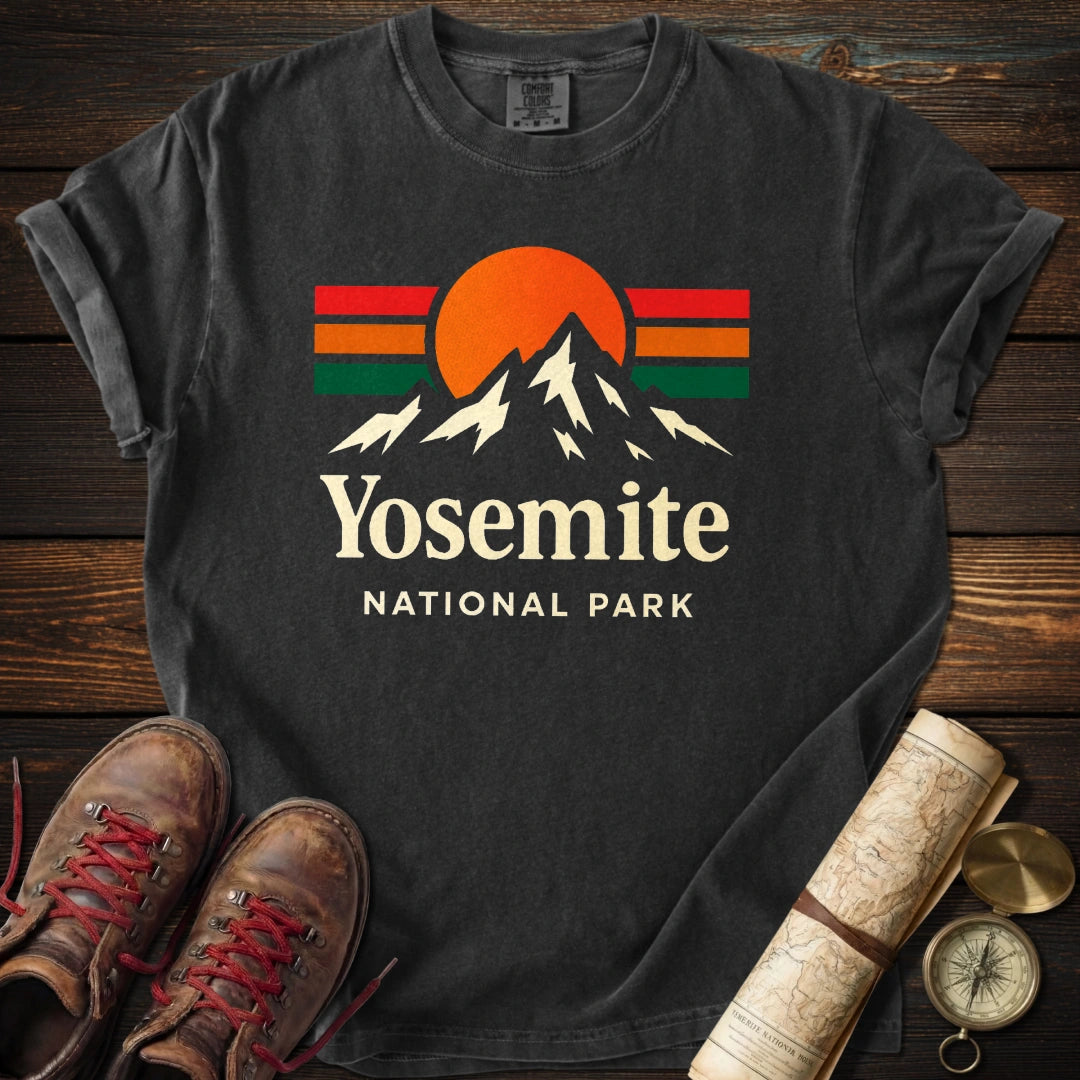 Yosemite National Park Colorful T-Shirt