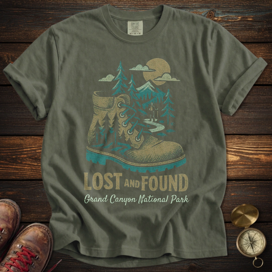 Distressed Boot Grand Canyon T-Shirt