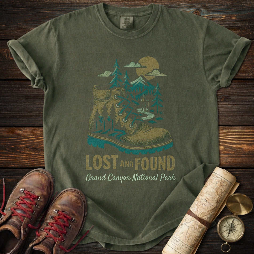 Distressed Boot Grand Canyon T-Shirt