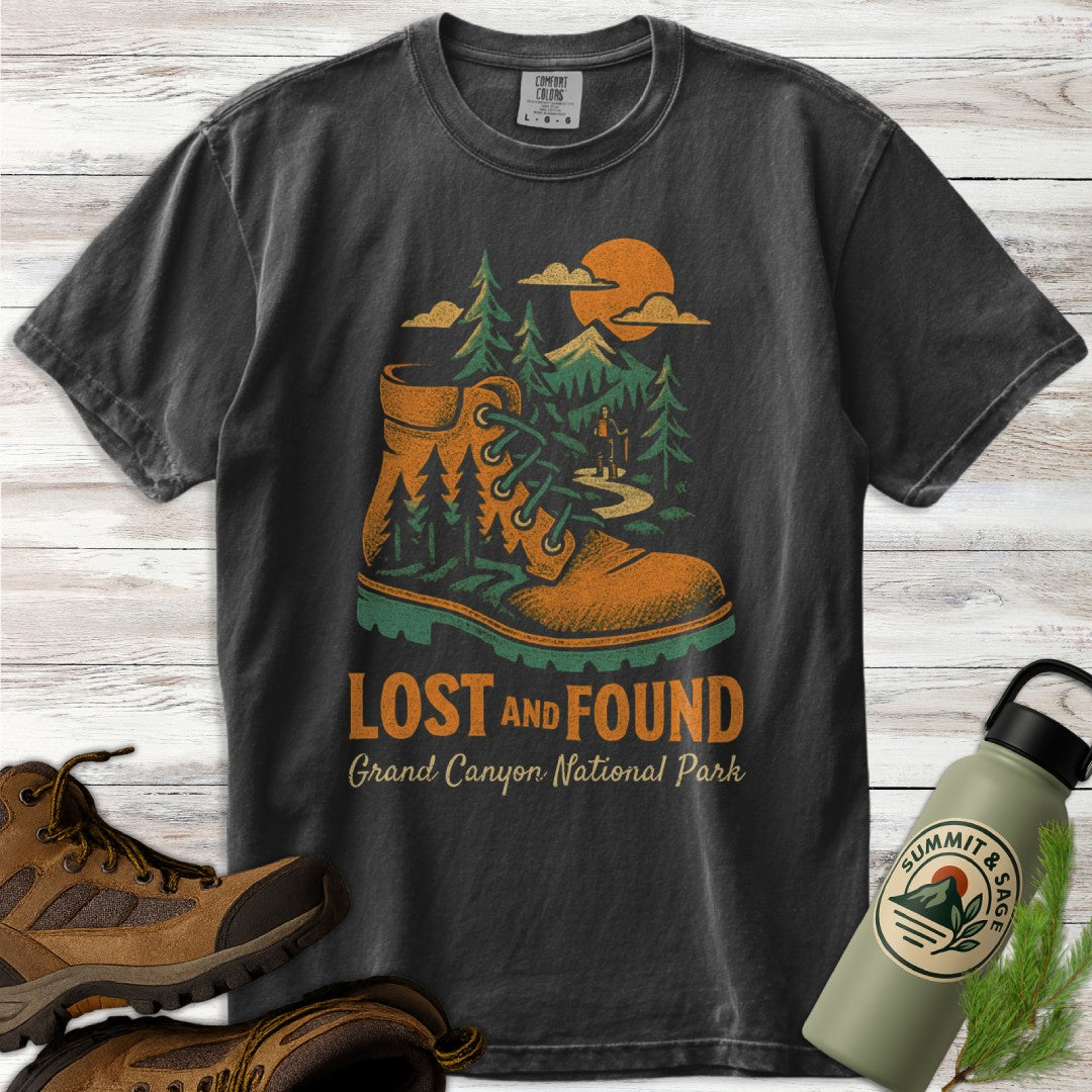 Distressed Boot Grand Canyon T-Shirt