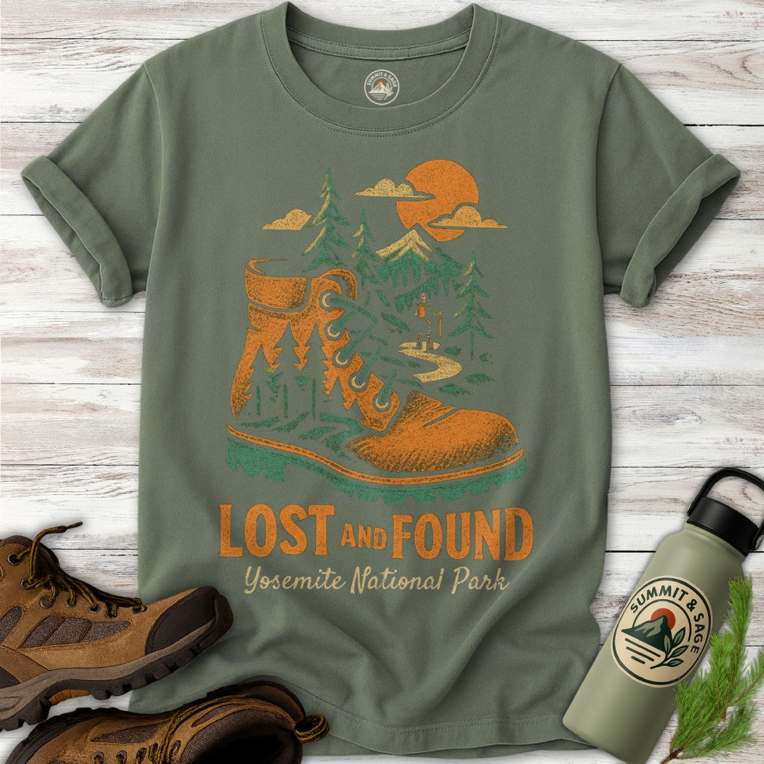 Distressed Boot Yosemite T-Shirt
