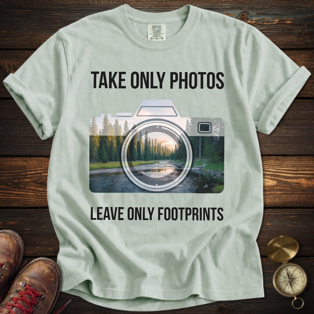 Take Only Photos Camera T-Shirt