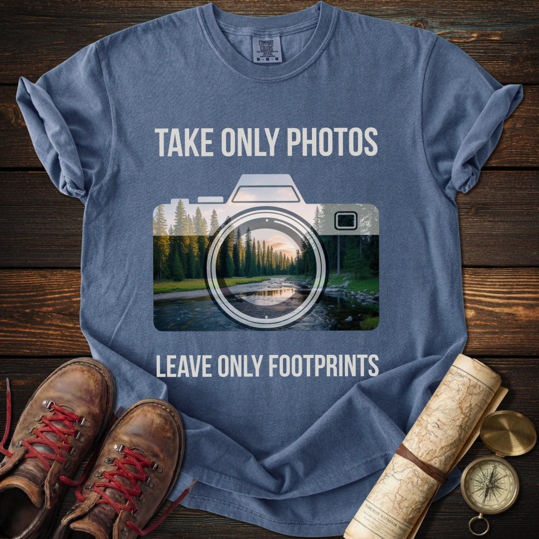 Take Only Photos Camera T-Shirt