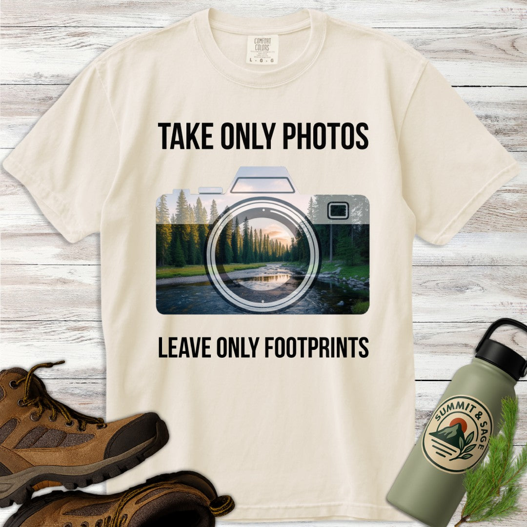 Take Only Photos Camera T-Shirt
