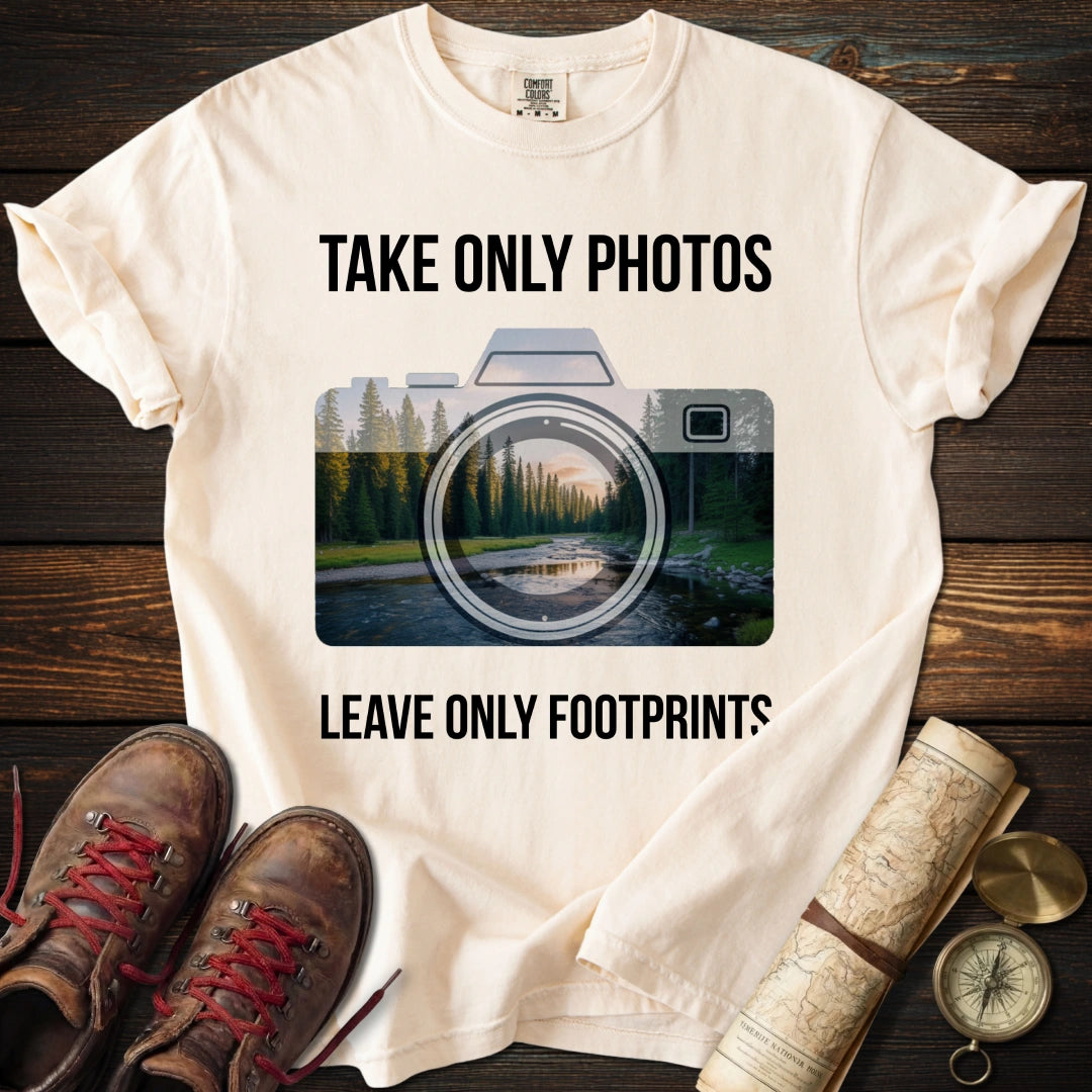 Take Only Photos Camera T-Shirt