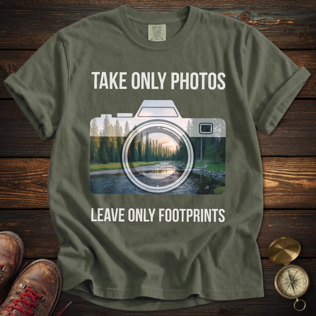 Take Only Photos Camera T-Shirt