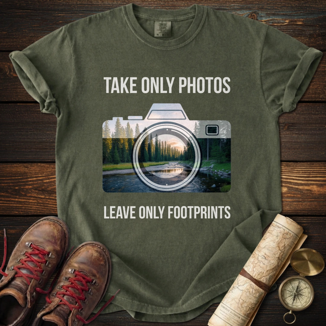 Take Only Photos Camera T-Shirt
