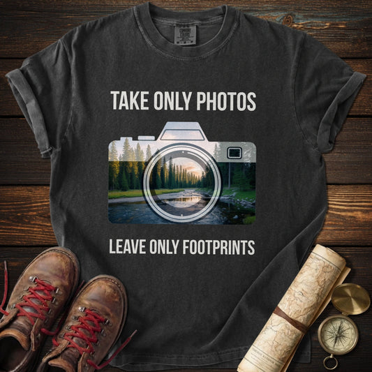 Take Only Photos Camera T-Shirt