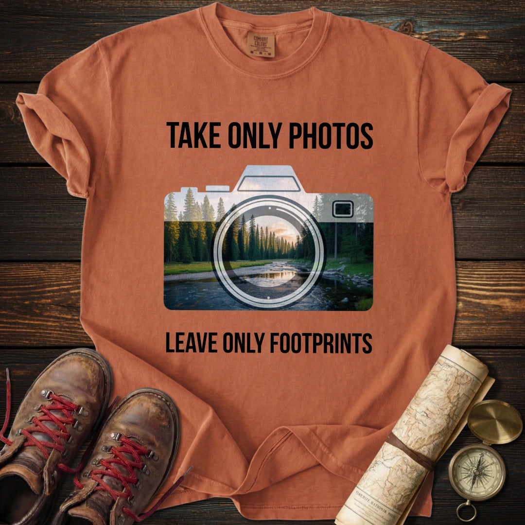 Take Only Photos Camera T-Shirt