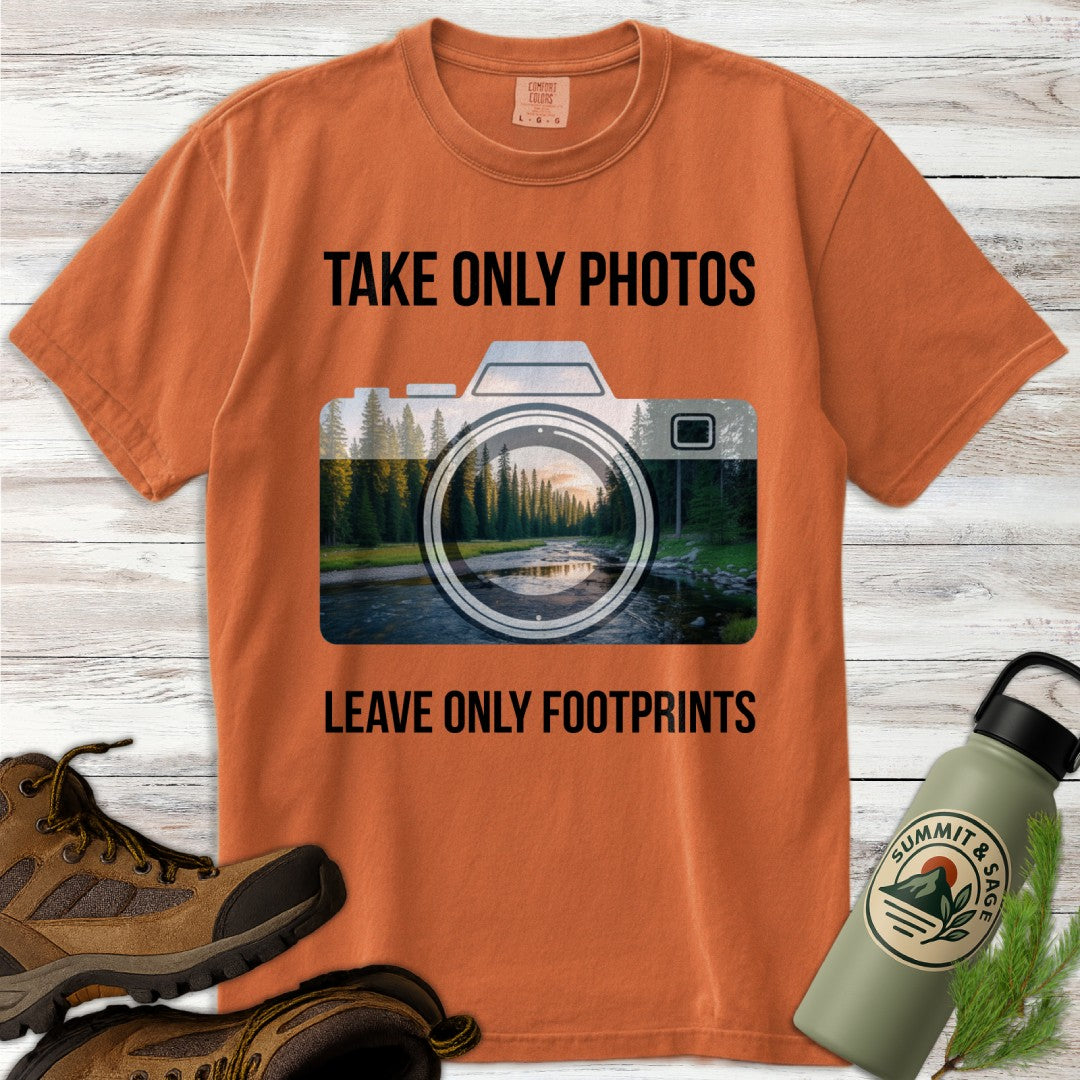 Take Only Photos Camera T-Shirt