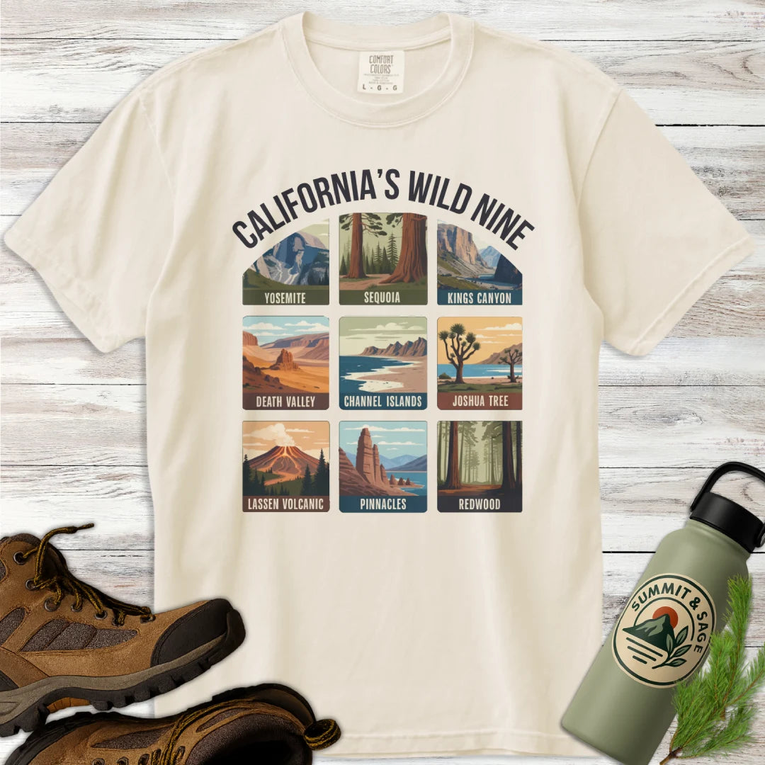 California's Wild Nine T-Shirt
