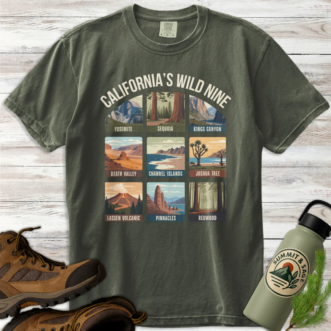 California's Wild Nine T-Shirt