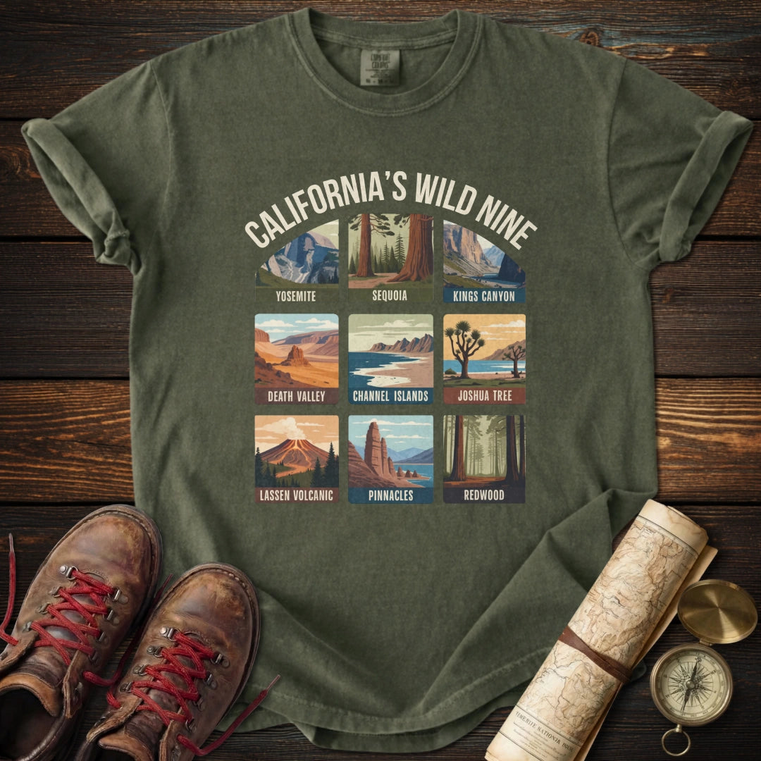California's Wild Nine T-Shirt