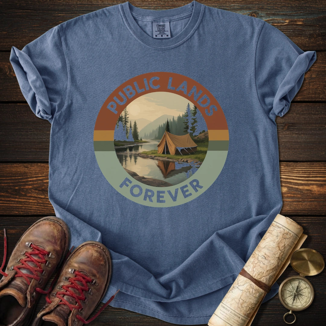 Public Lands Forever Badge T-Shirt